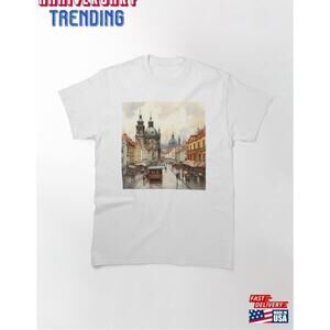 Chinese Depiction Of The Prague Classic Tshirt Unisex